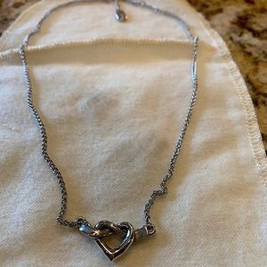 James Avery Heart Knot Neckleace